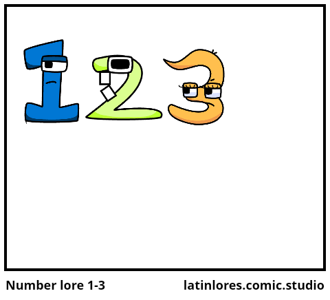 Number lore 1-3 - Comic Studio