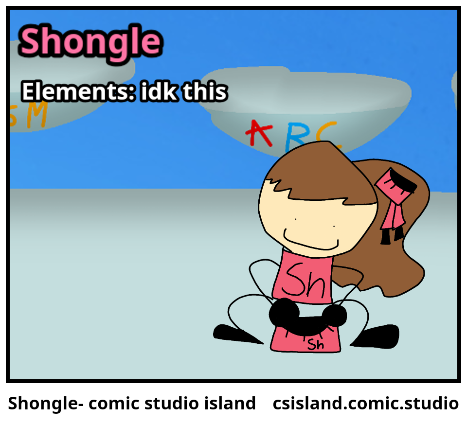 Shongle- comic studio island