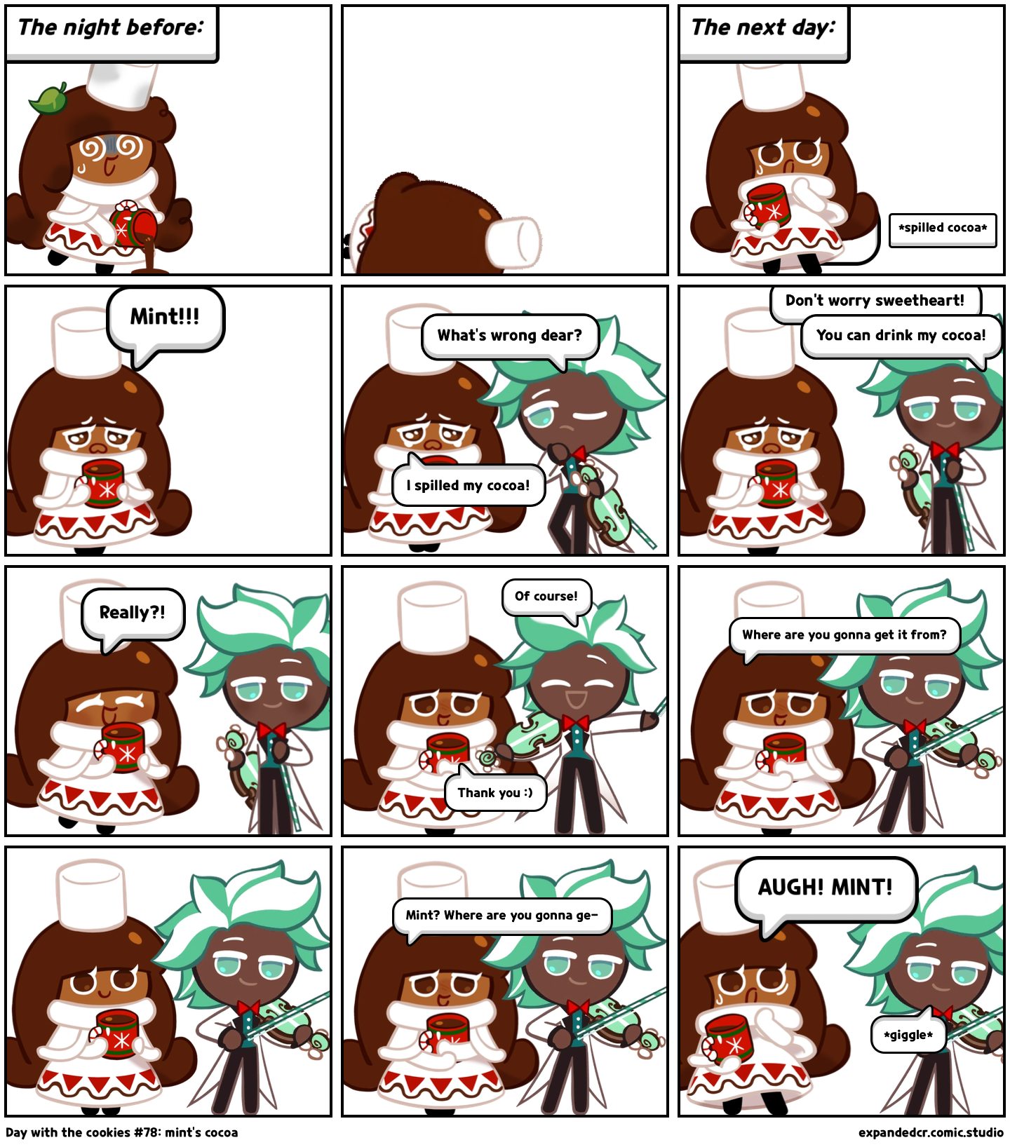 Day with the cookies #78: mint’s cocoa