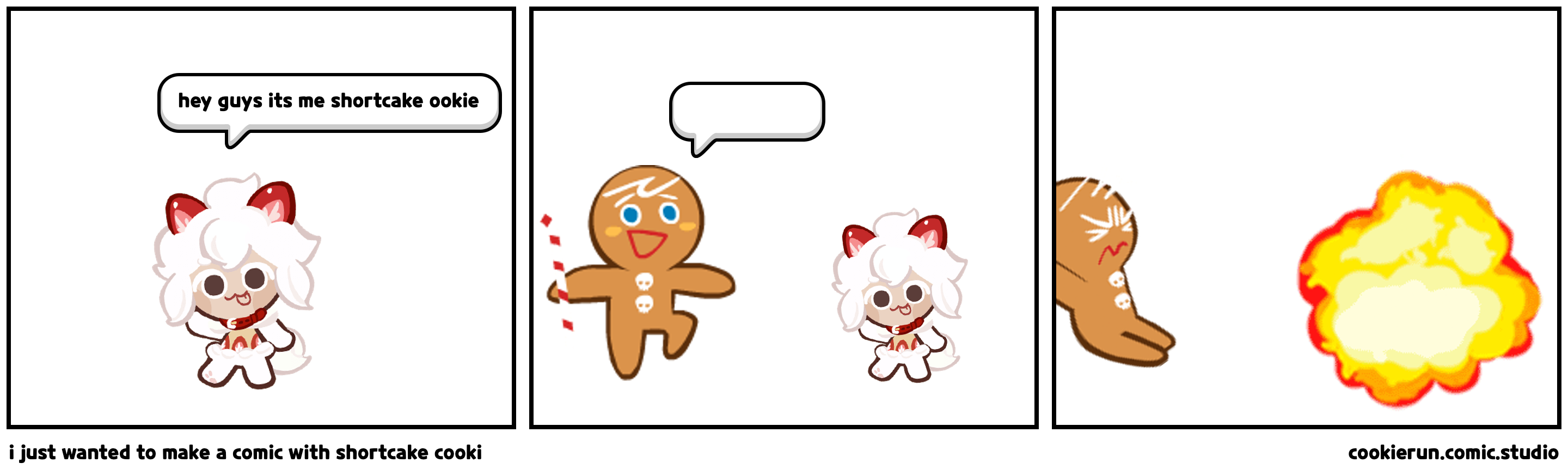 i just wanted to make a comic with shortcake cooki