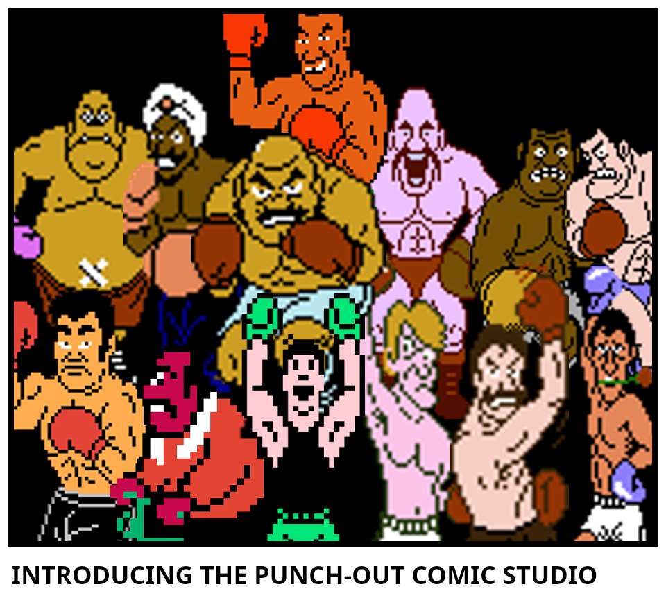 INTRODUCING THE PUNCH-OUT COMIC STUDIO