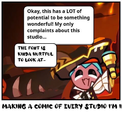 Making A Comic Of Every Studio I'm In 5