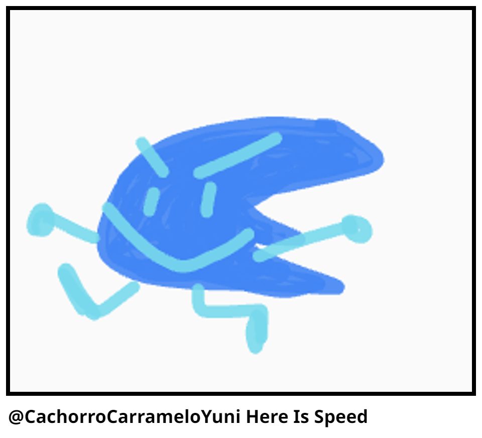 @CachorroCarrameloYuni Here Is Speed