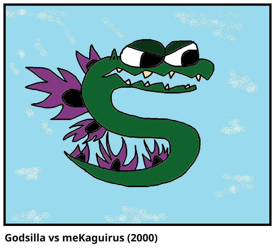Godsilla vs meKaguirus (2000)