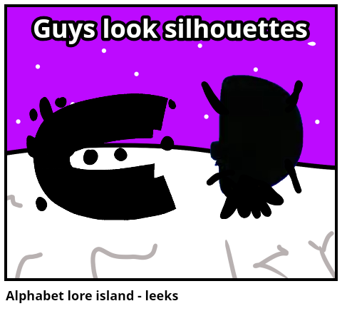 Alphabet lore island - leeks