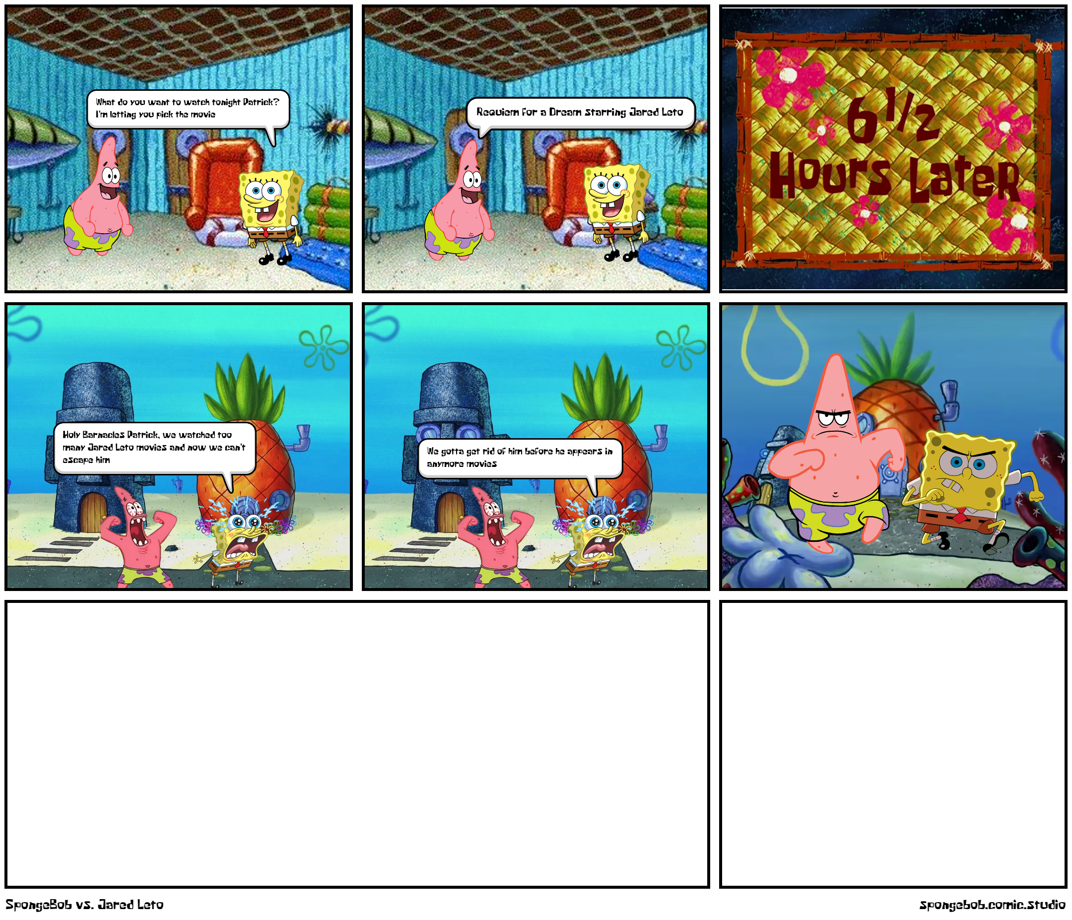 SpongeBob vs. Jared Leto