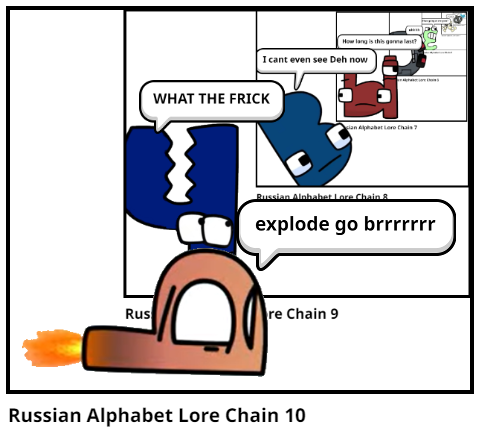 Alphabet lore Russian 10th letter is angry by tracymedders on