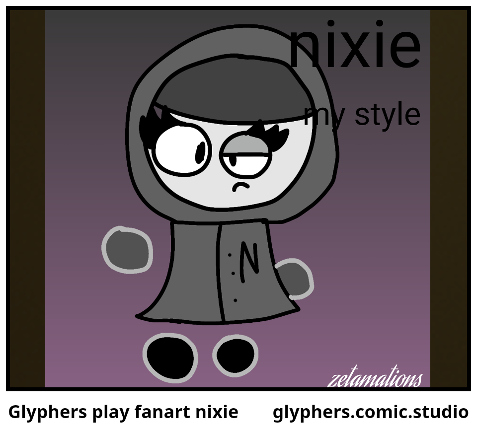 Glyphers play fanart nixie
