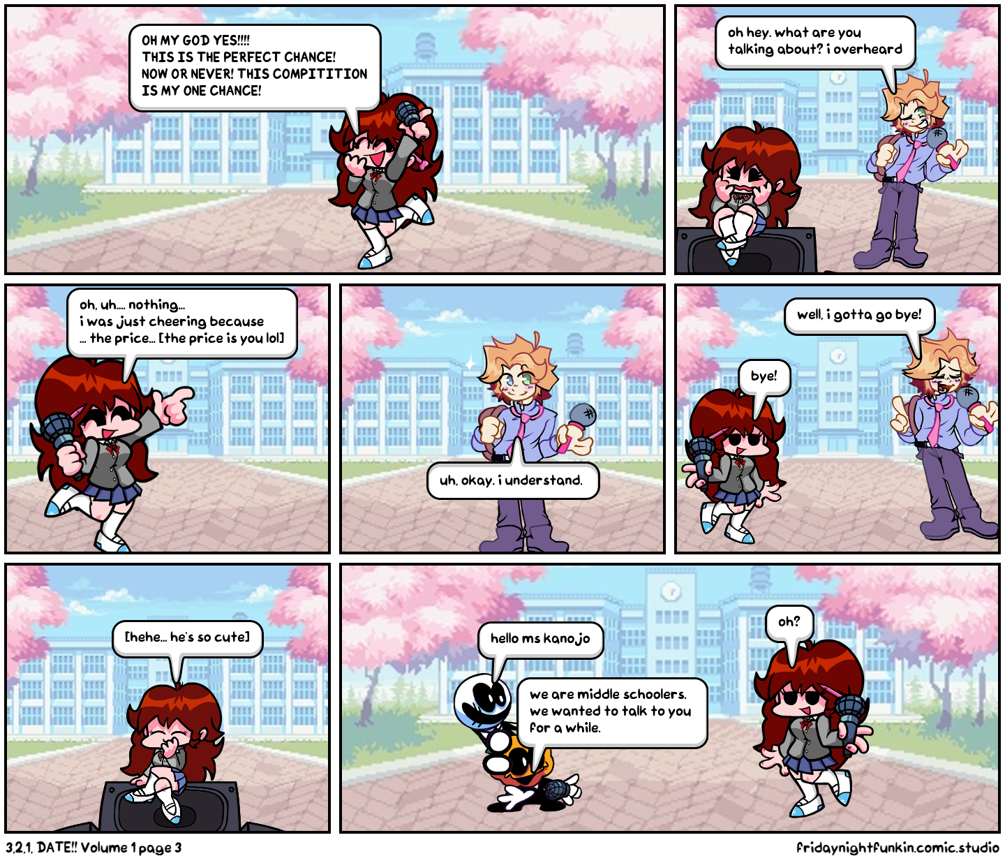 3,2,1, DATE!! Volume 1 page 3