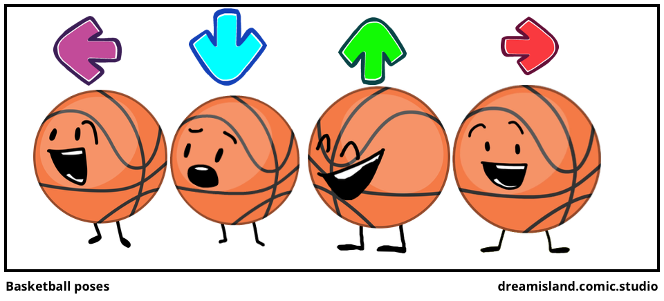 Basketball poses