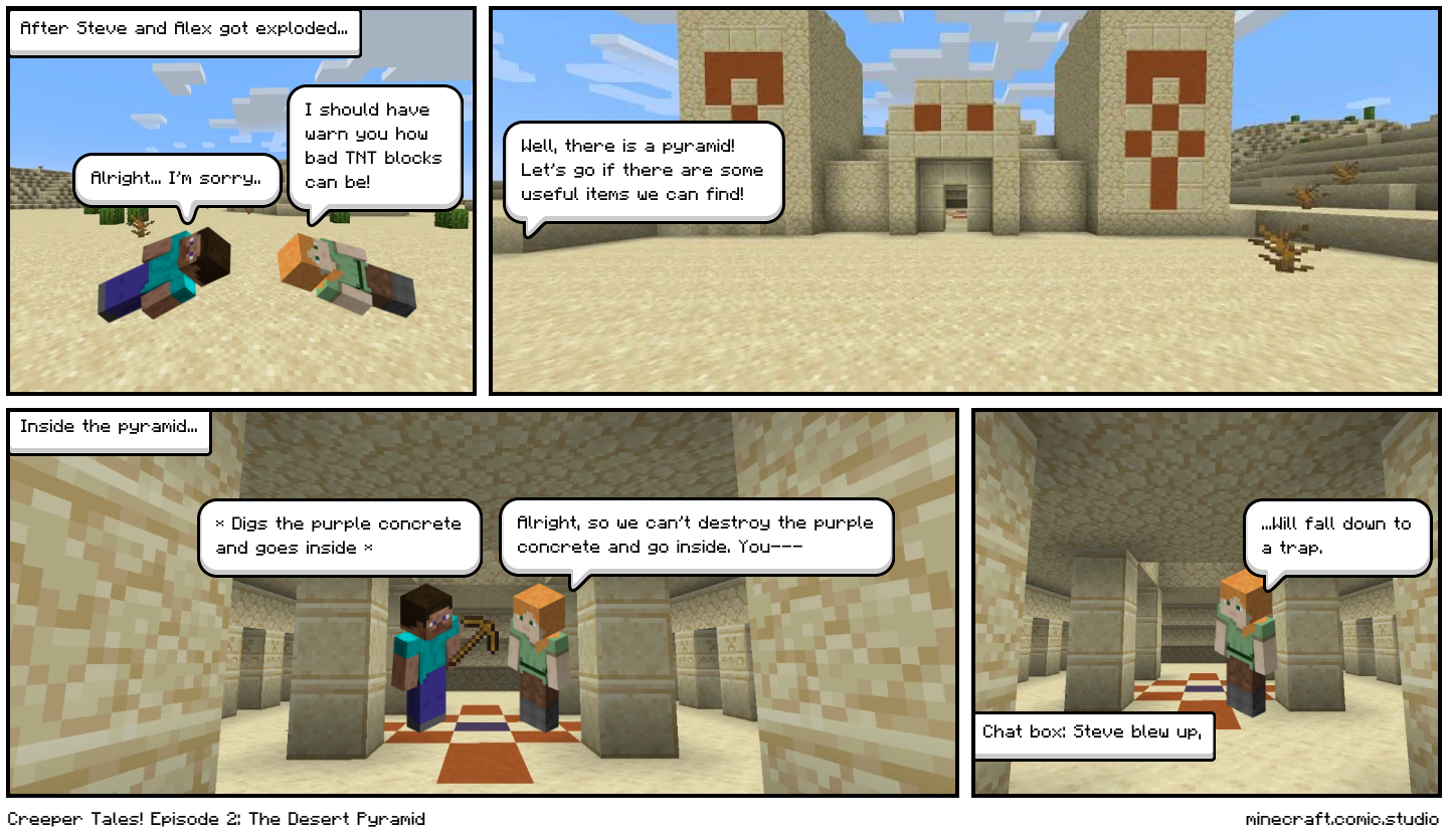 Creeper Tales! Episode 2: The Desert Pyramid