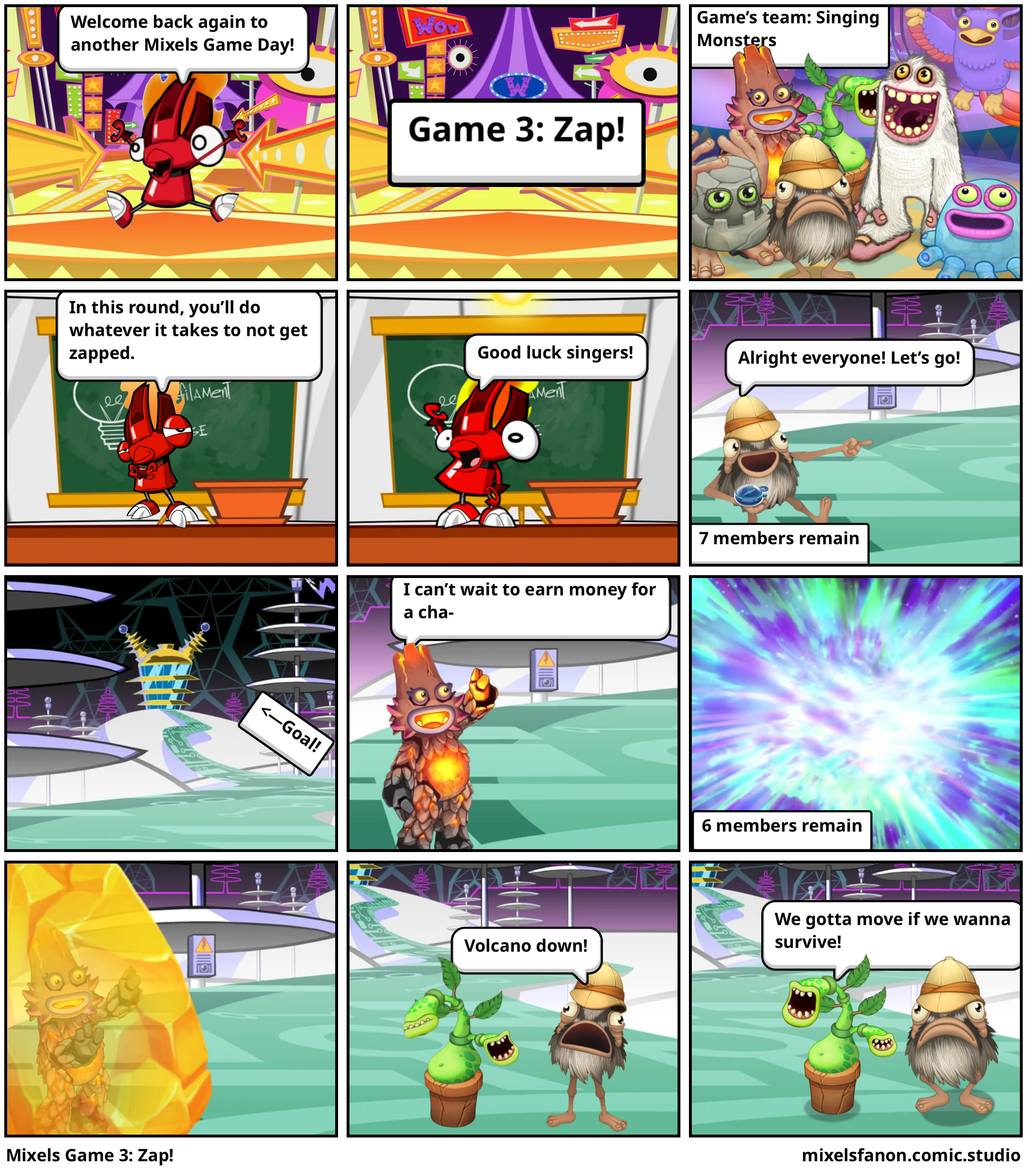 Mixels Game 3: Zap!
