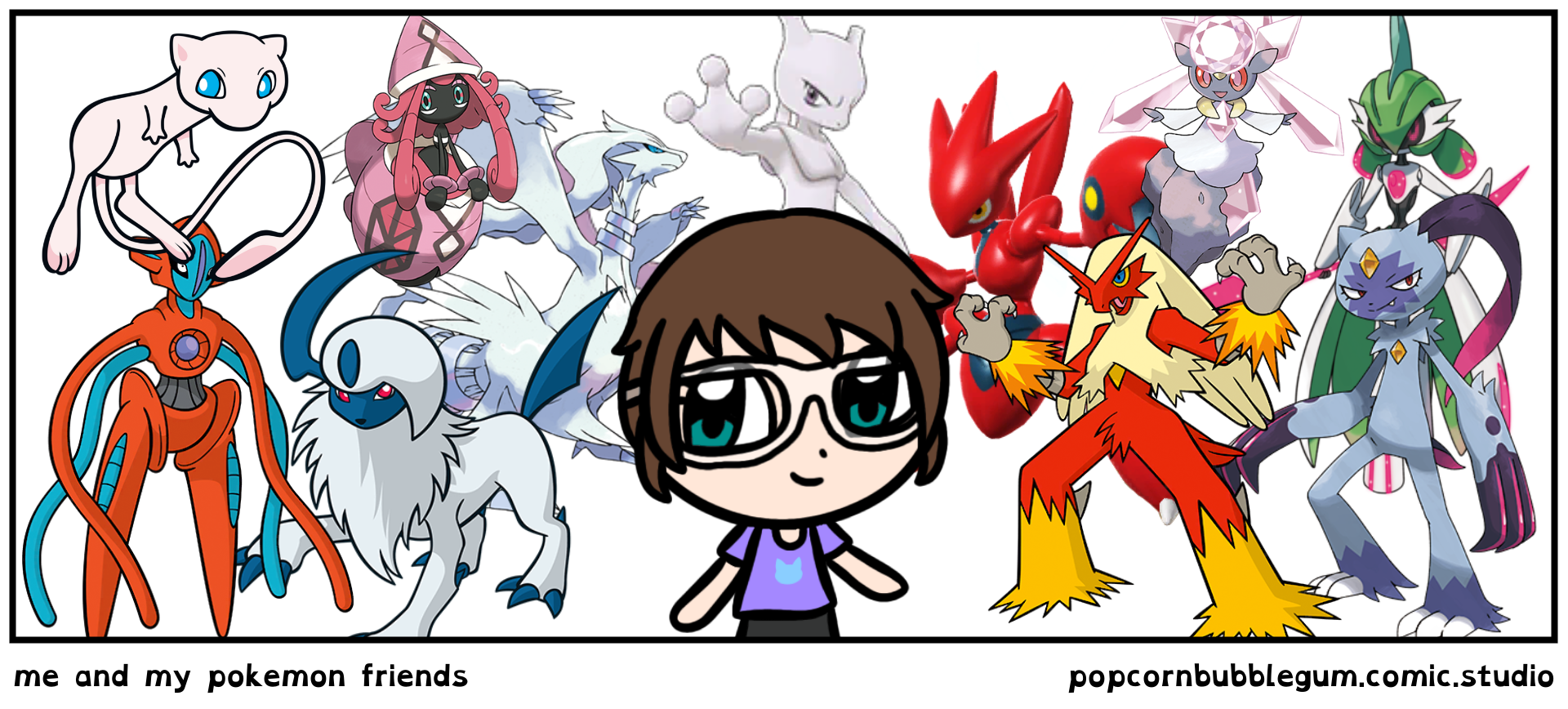 me and my pokemon friends