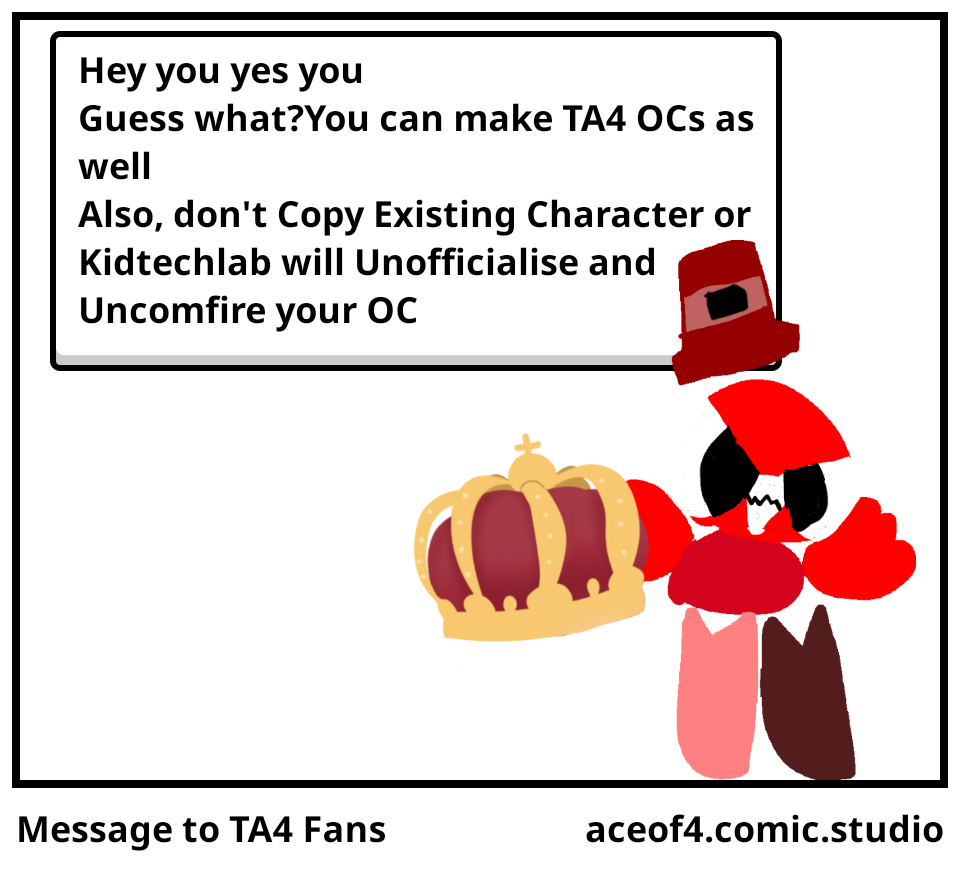 Message to TA4 Fans
