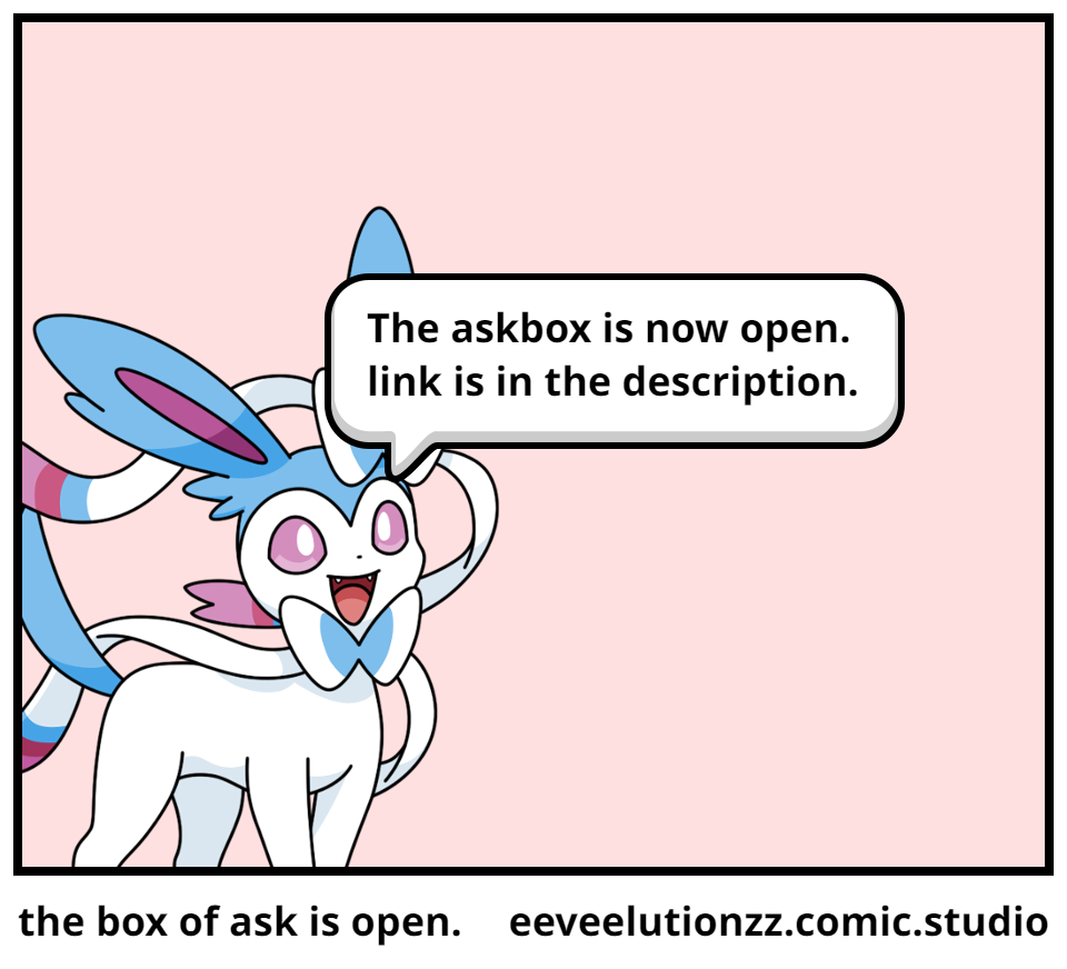 the box of ask is open.