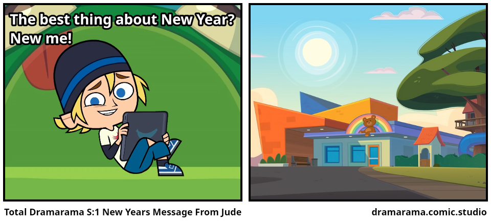 Total Dramarama S:1 New Years Message From Jude