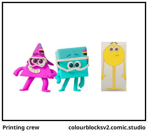 colour blocks line - Comic Studio