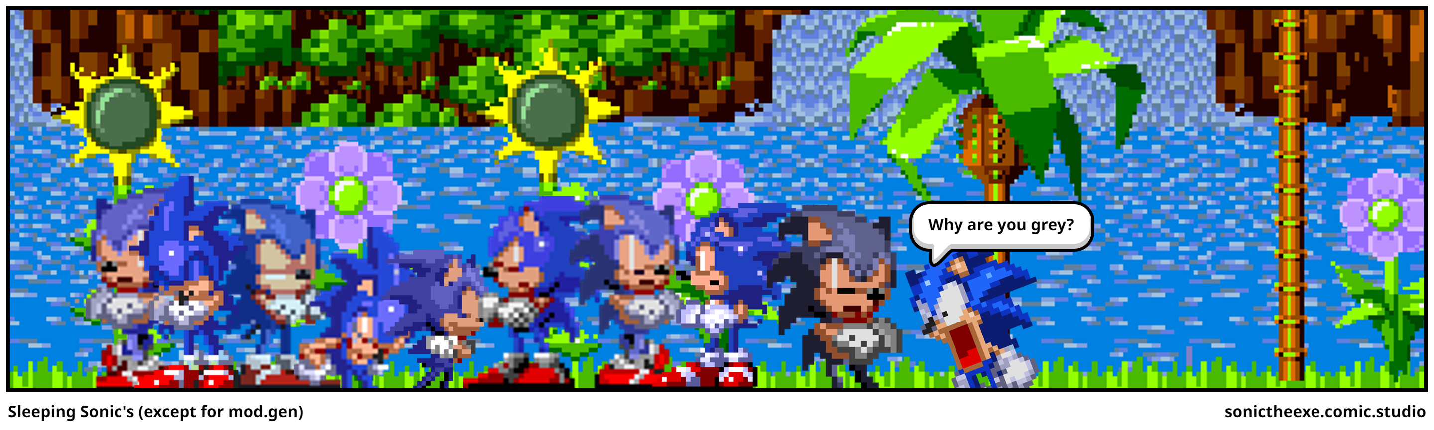 Sleeping Sonic's (except for mod.gen)