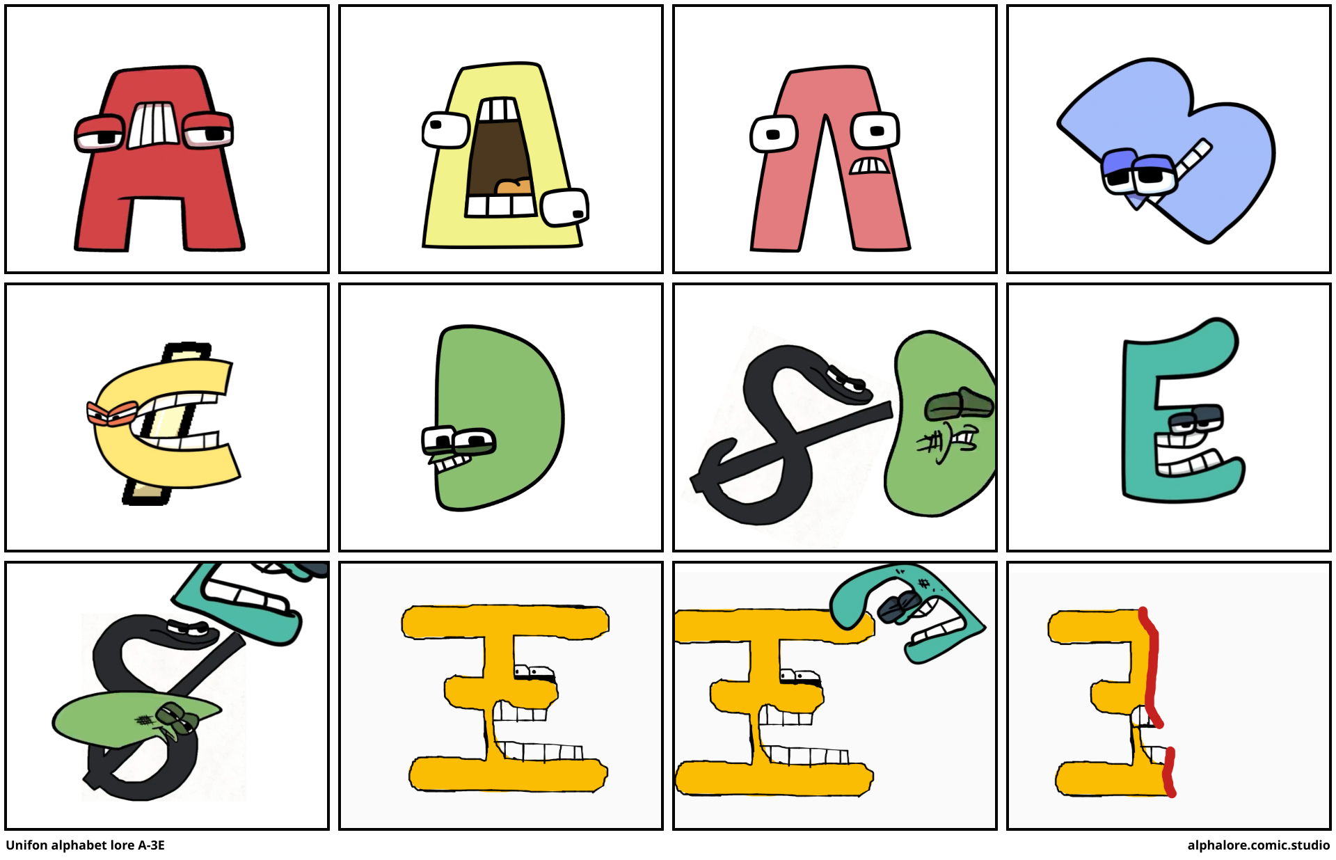 interactive unifon alphabet lore 