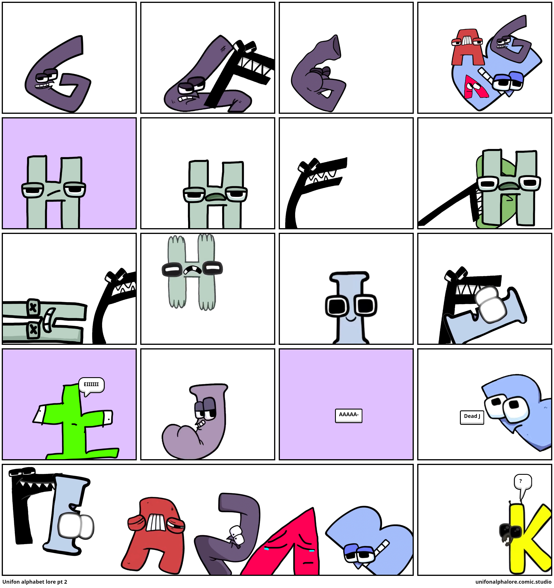 Unifon alphabet lore pt 2