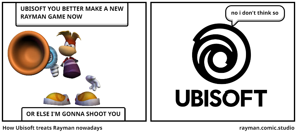How Ubisoft treats Rayman nowadays