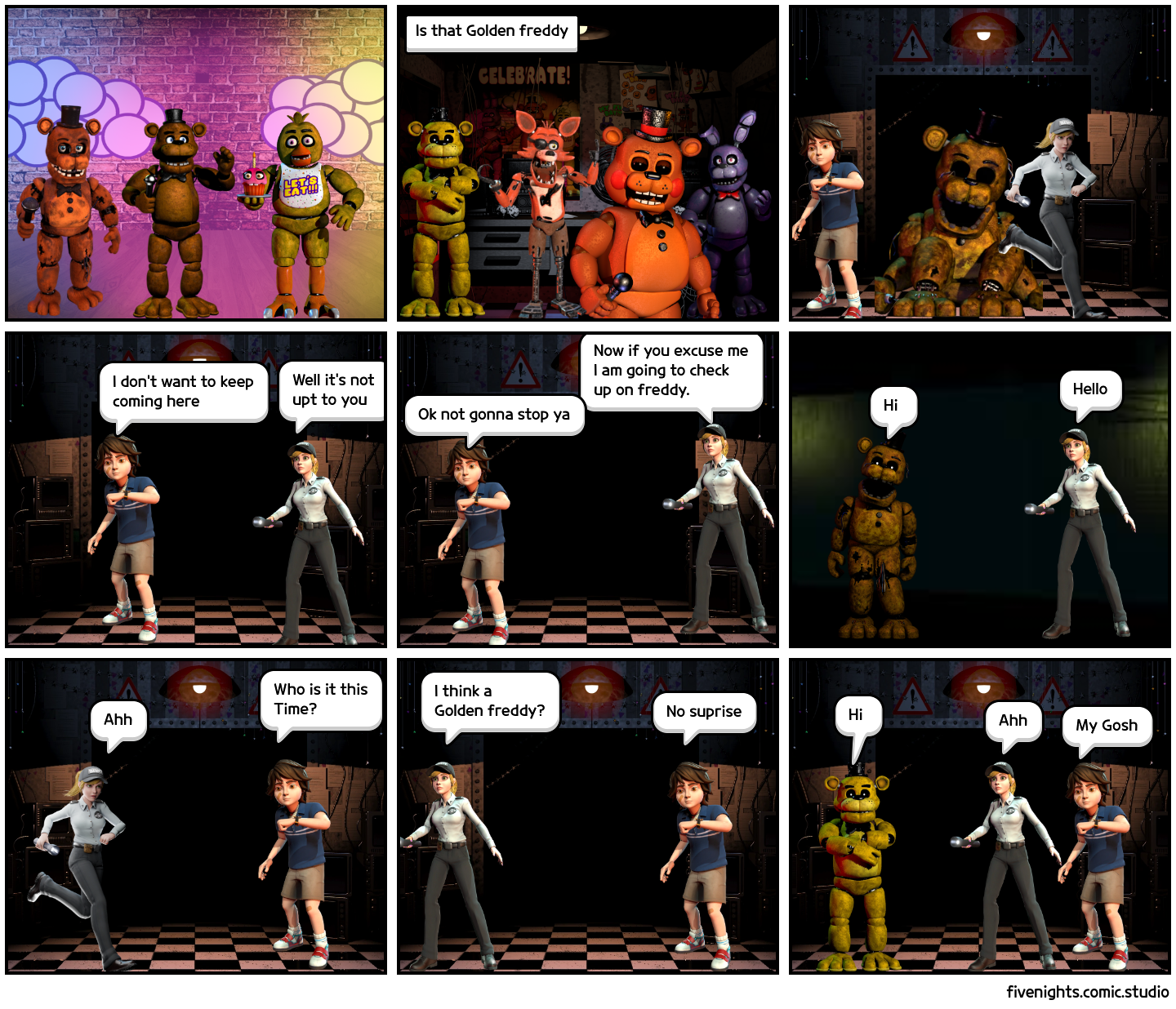 Browse Five Nights At Freddys (fnaf) Comics - Comic Studio