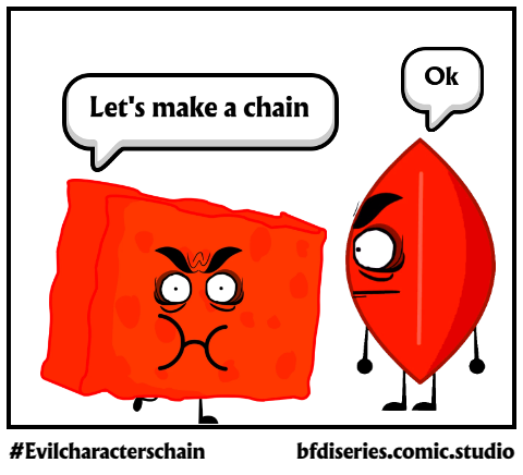 #Evilcharacterschain