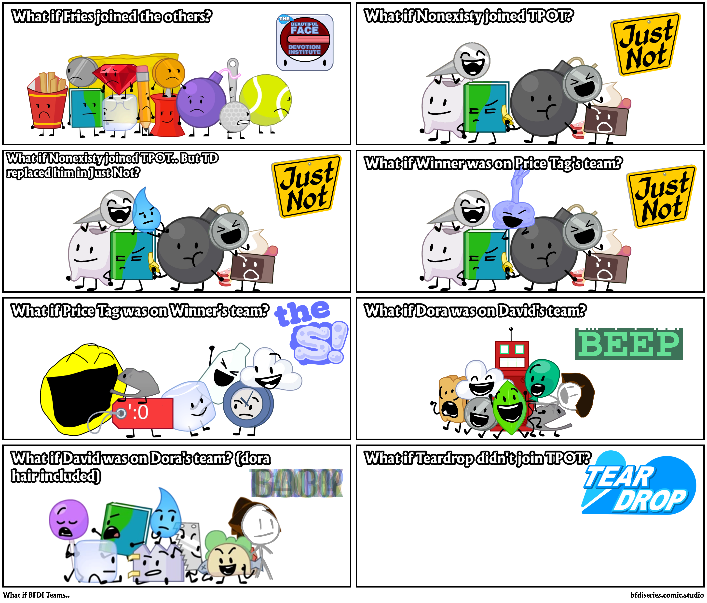 What if BFDI Teams..