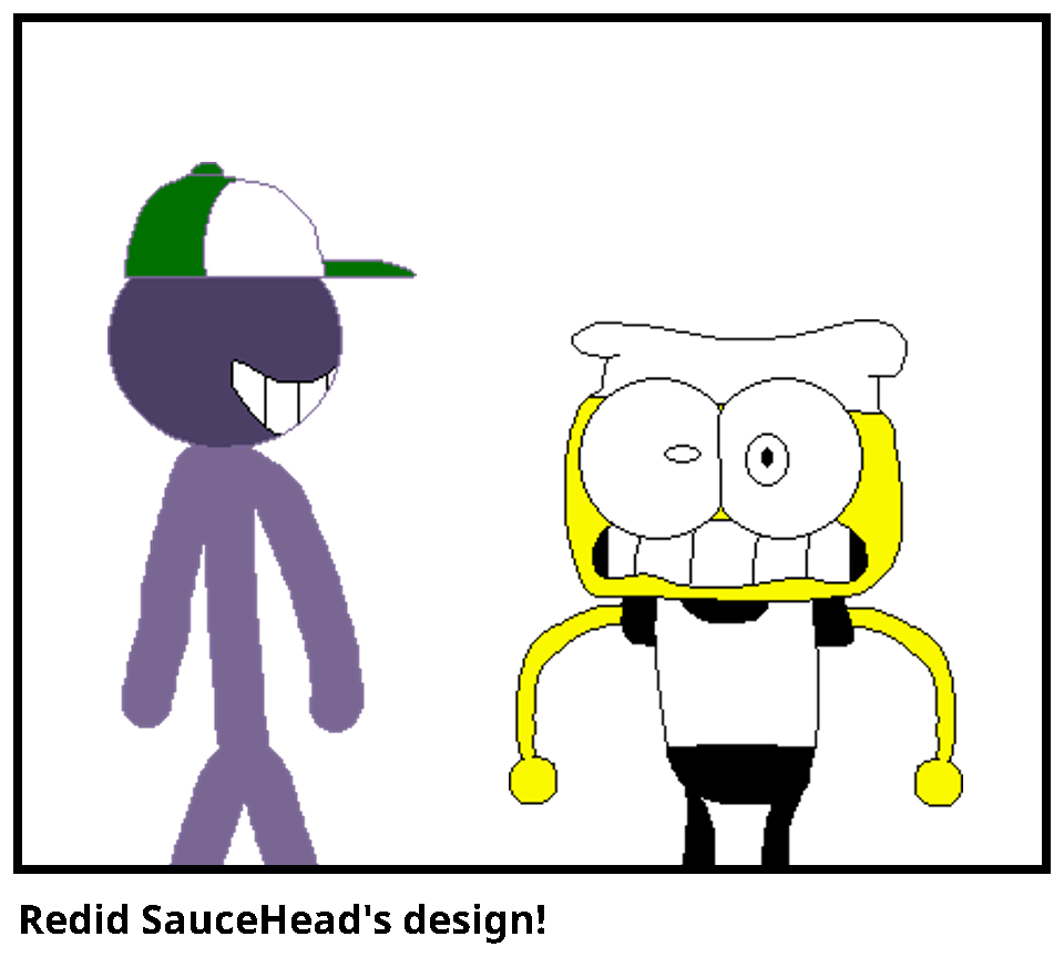 Redid SauceHead's design!