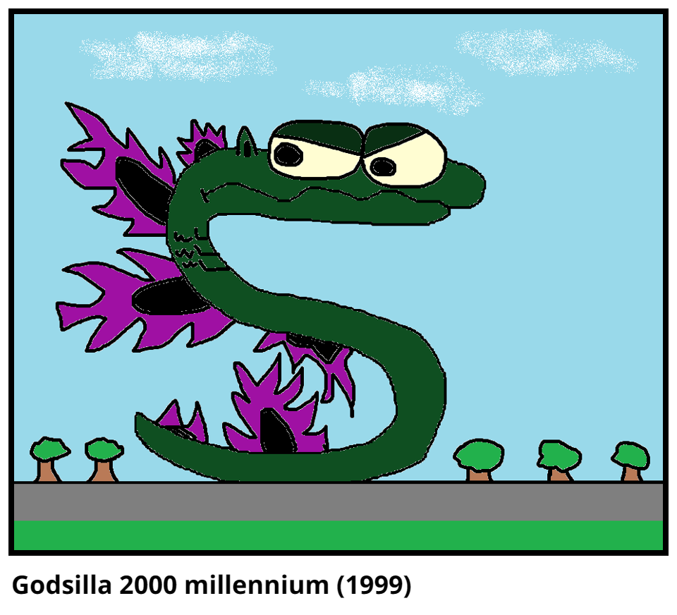 Godsilla 2000 millennium (1999)