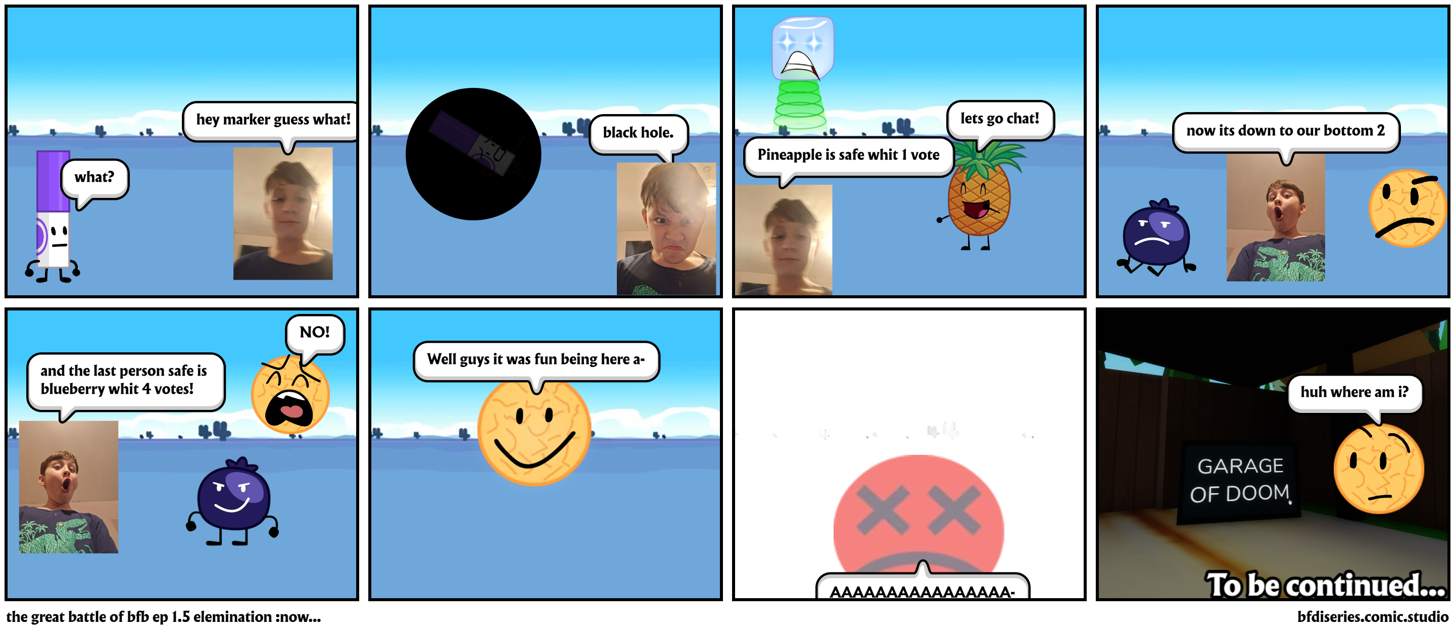 the great battle of bfb ep 1.5 elemination :now...