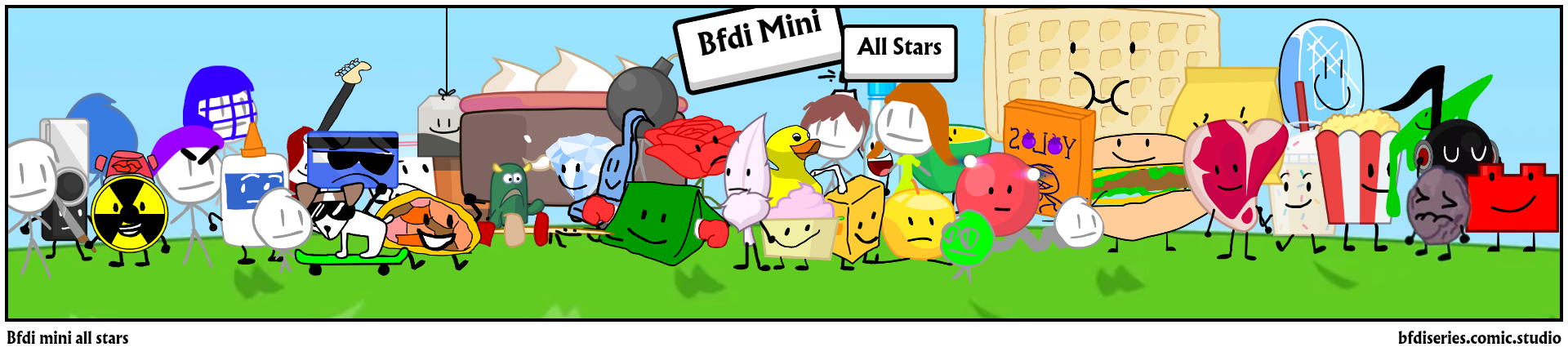 Bfdi mini all stars