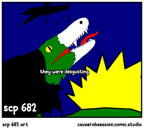 scp 682 art - Comic Studio