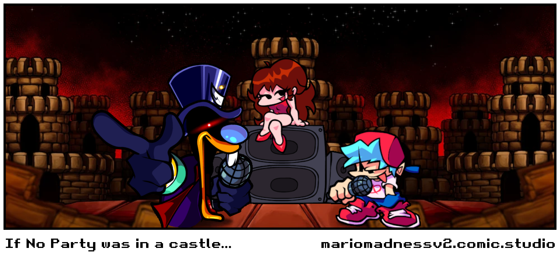 If No Party was in a castle…