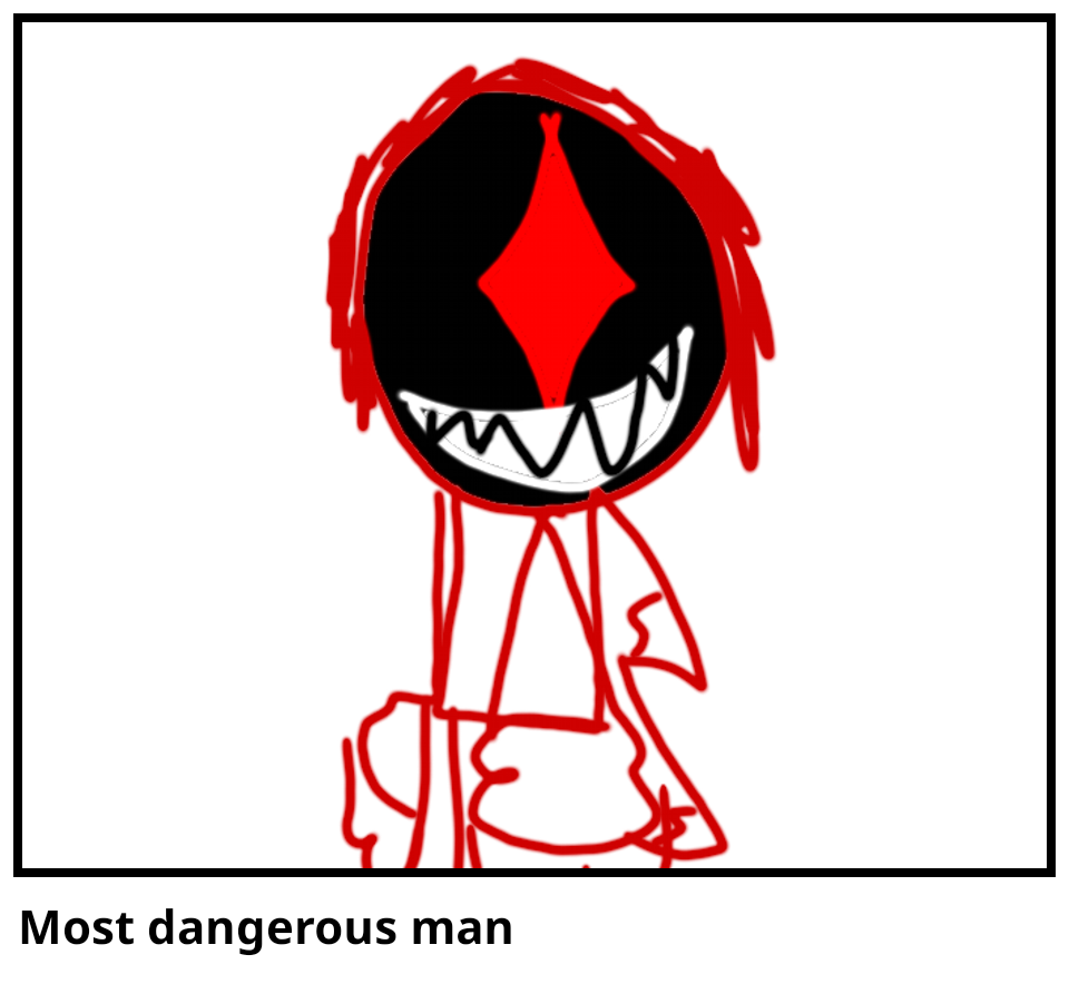 Most dangerous man 