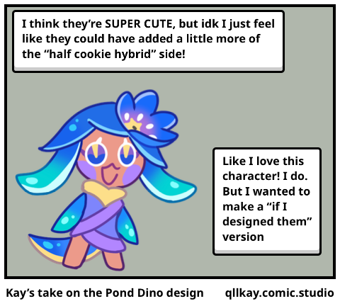 Kay’s take on the Pond Dino design