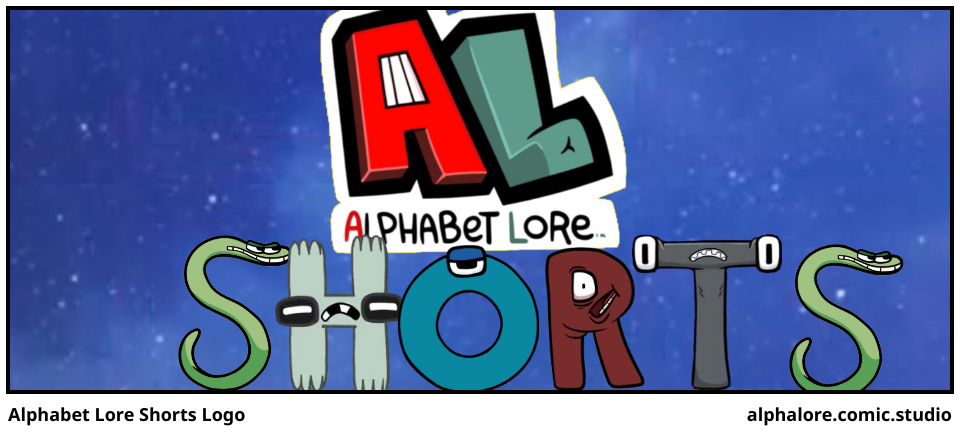 Alphabet Lore Shorts Logo