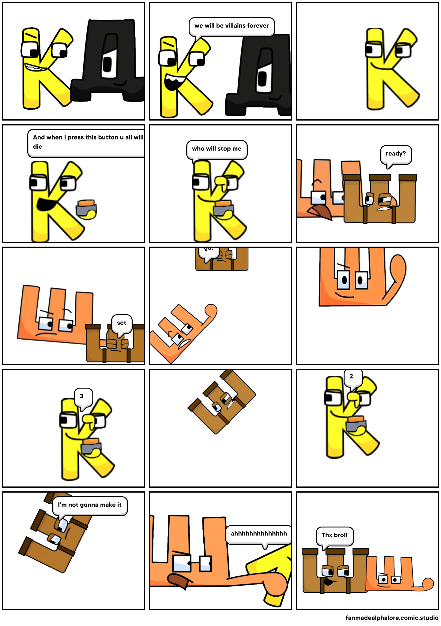 Coptic Alphabet Lore from Scratch Ⲙ-Ⲯ - Comic Studio