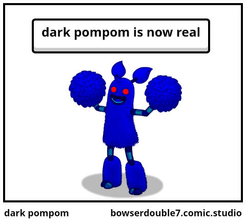 dark pompom