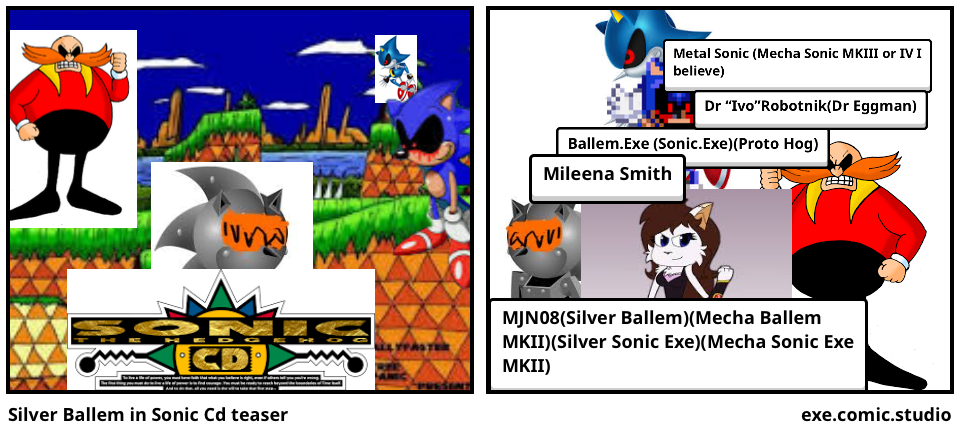 Silver Ballem in Sonic Cd - Comic Studio