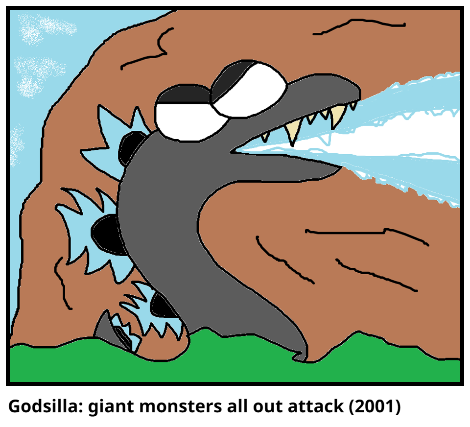 Godsilla: giant monsters all out attack (2001)
