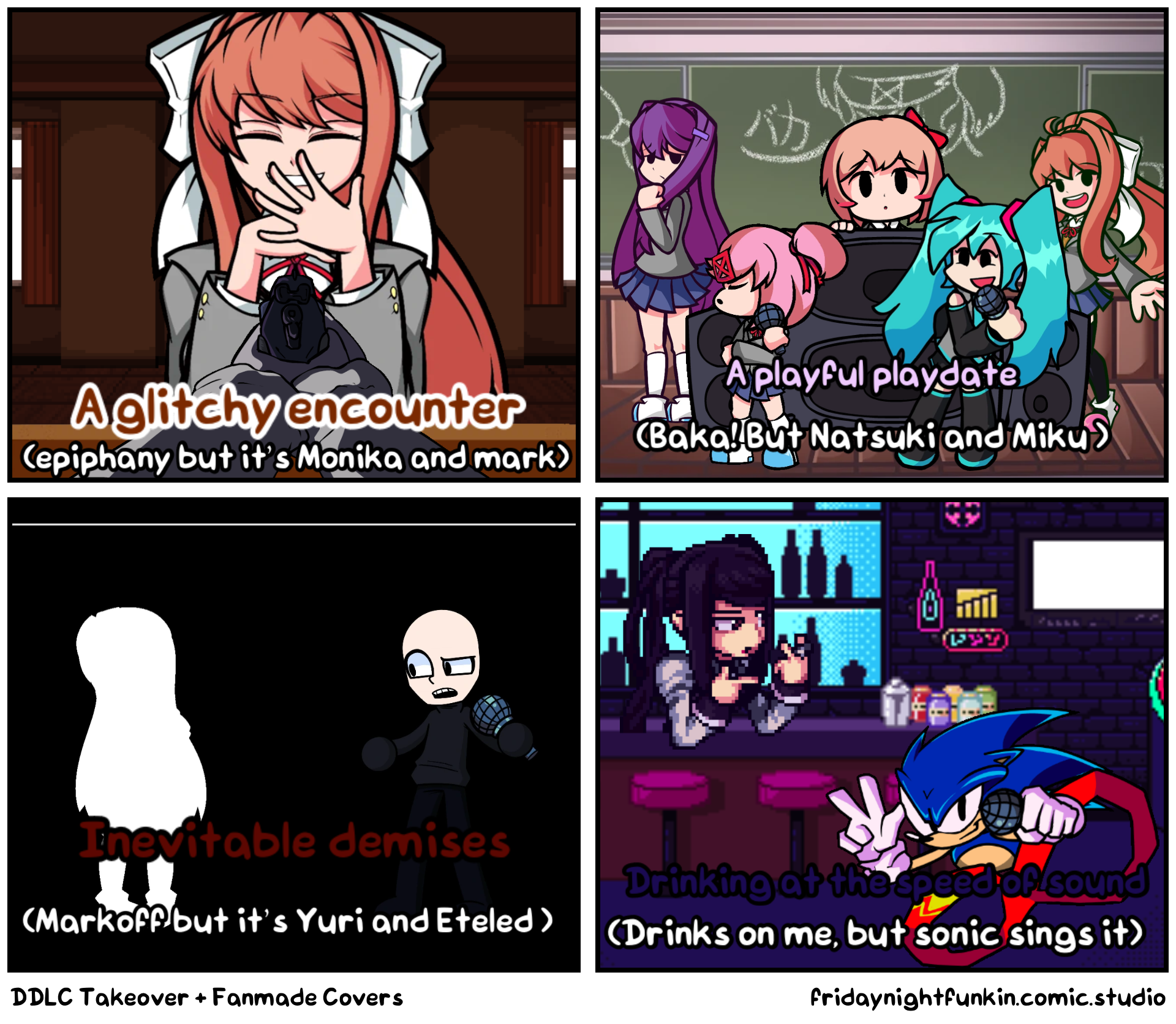 DDLC Takeover + Fanmade Covers
