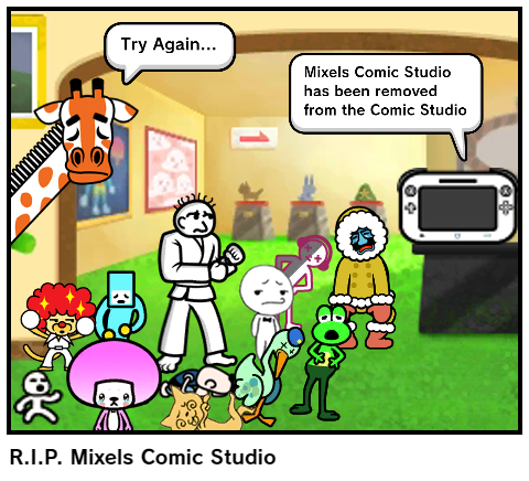 R.I.P. Mixels Comic Studio