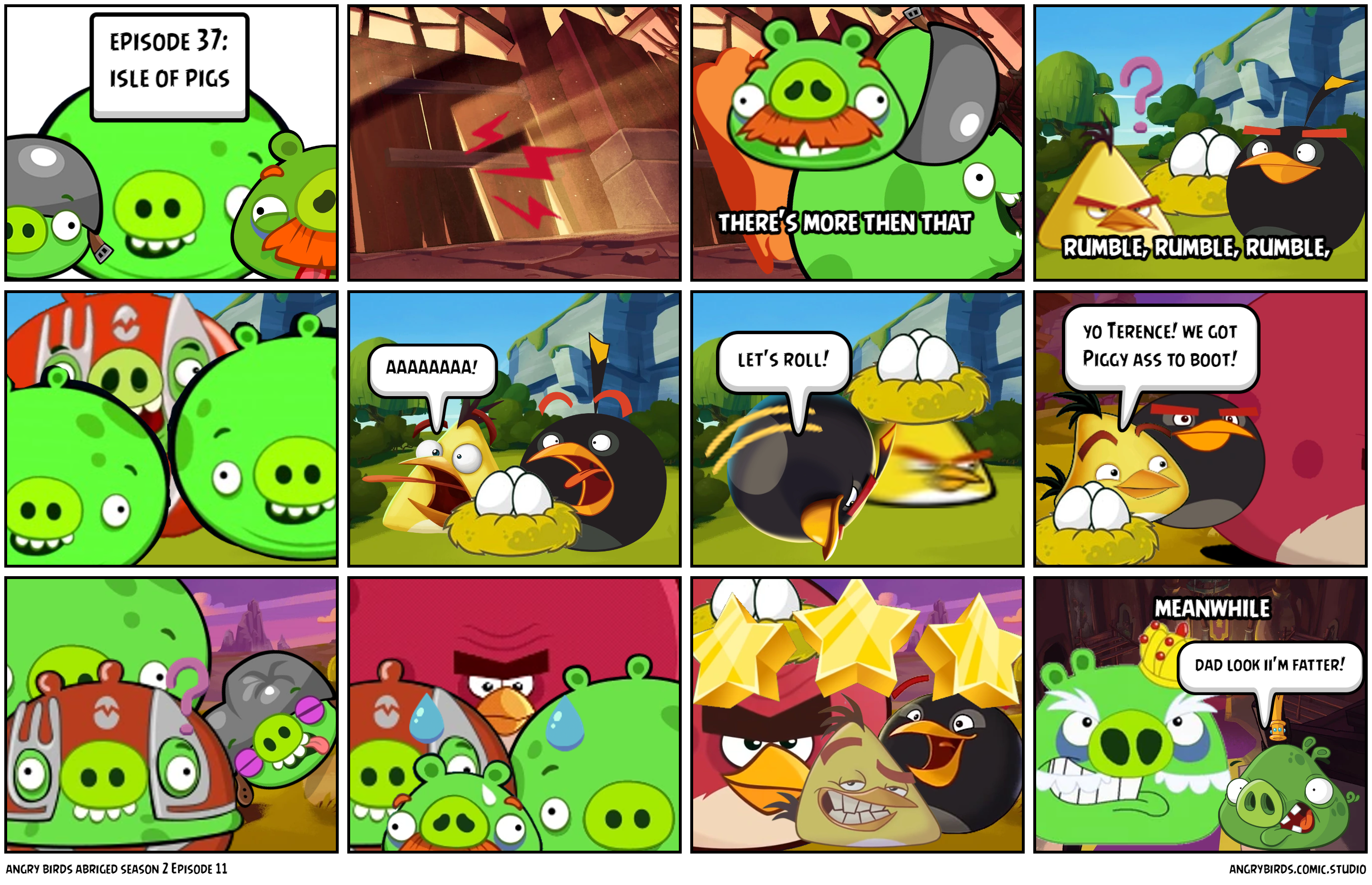 angry birds abriged season 2 Episode 11