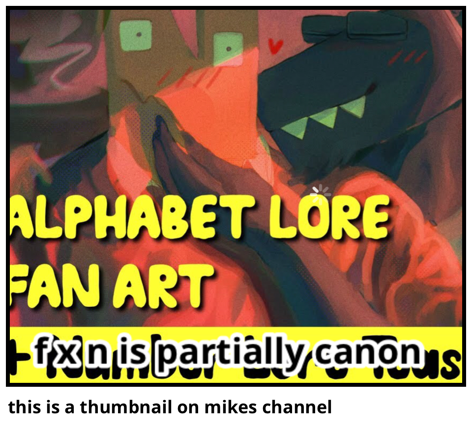 this is a thumbnail on mikes channel
