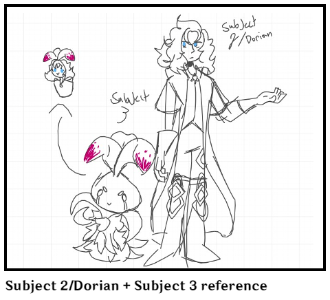 Subject 2/Dorian + Subject 3 reference