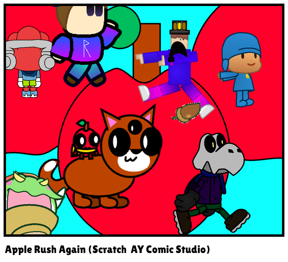 Apple Rush Again (Scratch  AY Comic Studio)
