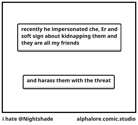 i hate @Nightshade