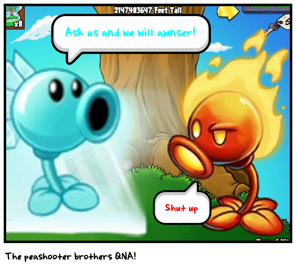 The peashooter brothers QNA!