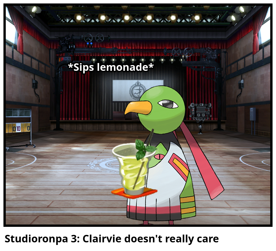Studioronpa 3: Clairvie doesn't really care